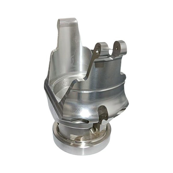 5-axis CNC machined aluminium 6061 component
