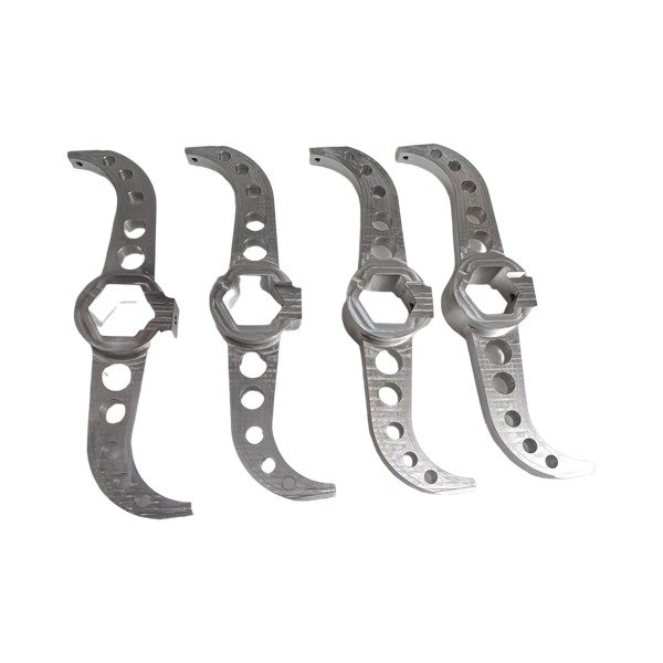 CNC machined aluminium 6082 part