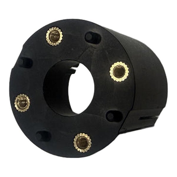 CNC turning machined+anodized&AL6061