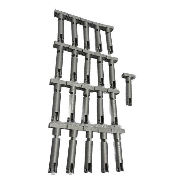 CNC turning machined+anodized&AL6082-2