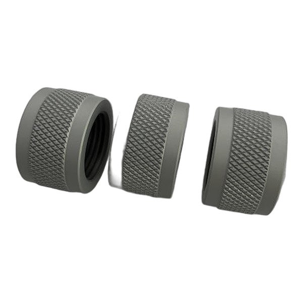 CNC turning machined+anodized&AL6082-3