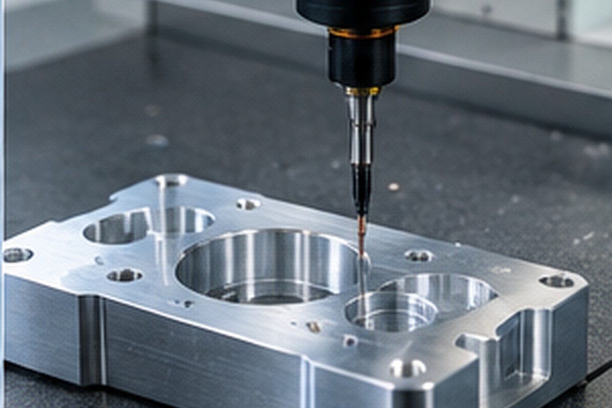 CNC Machining Quality Control: CMM Inspection, PPAP and Material Certificates — illustrative precision machining visual
