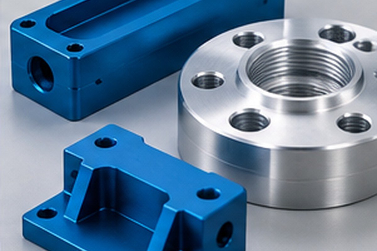 Anodized Aluminum CNC Parts: Surface Finish and Quality Considerations — illustrative precision machining visual